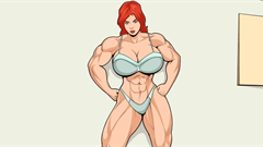 The gorgeous red-headed Amazon woman is back, continuing her physical and...